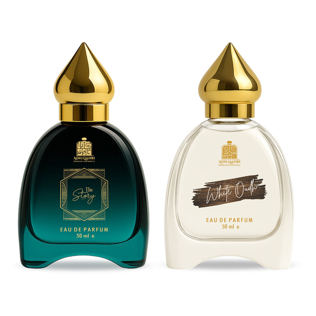 The Story And White Oudh Perfume Spray 50 Ml Each