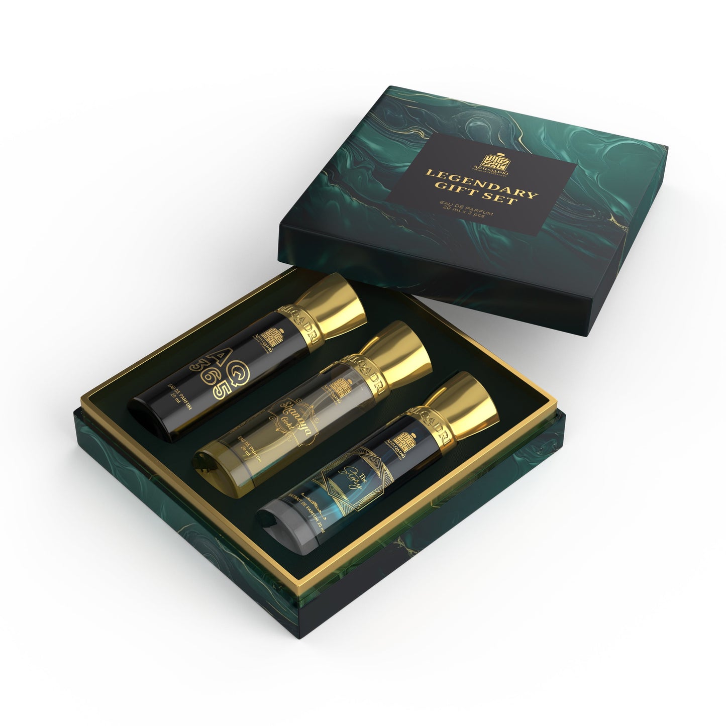 Legendary Gift Set 3 Pcs Set of Premium Perfume Spray