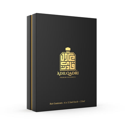 Assorted Luxury Attar Perfume Gift Set (6 × 5.5Ml)