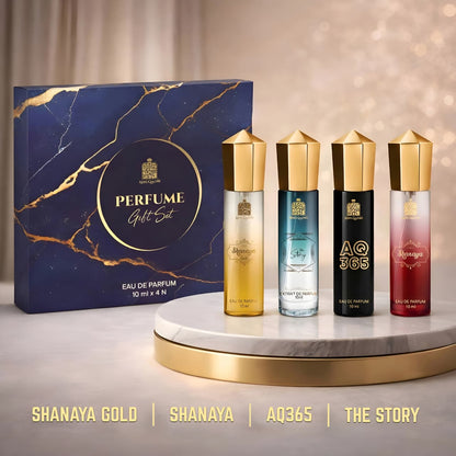 Perfume Gift Set 4 Pcs Premium Perfume Spray