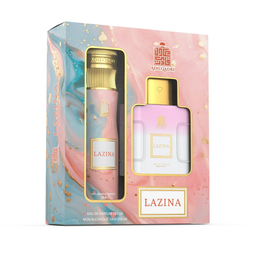 Lazina Perfume + Deo Gift set