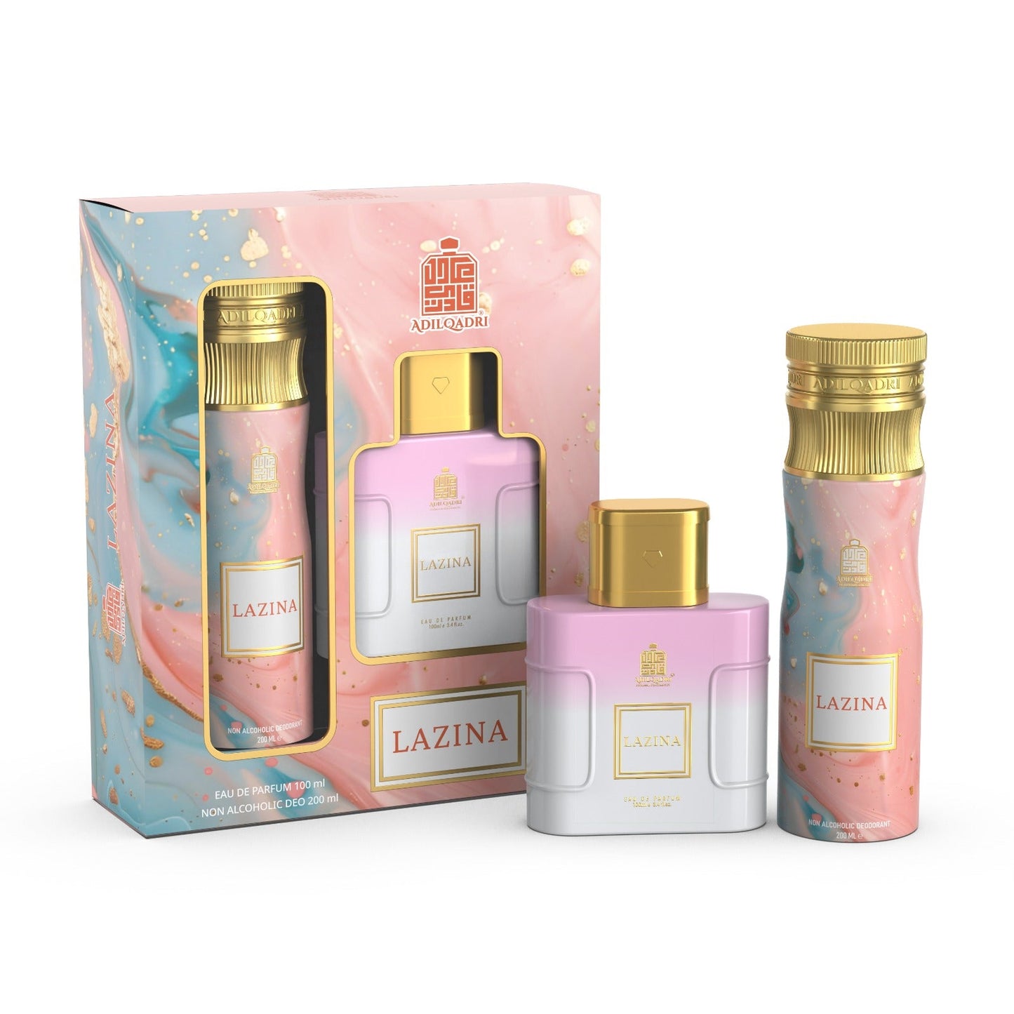 Lazina Perfume + Deo Gift set